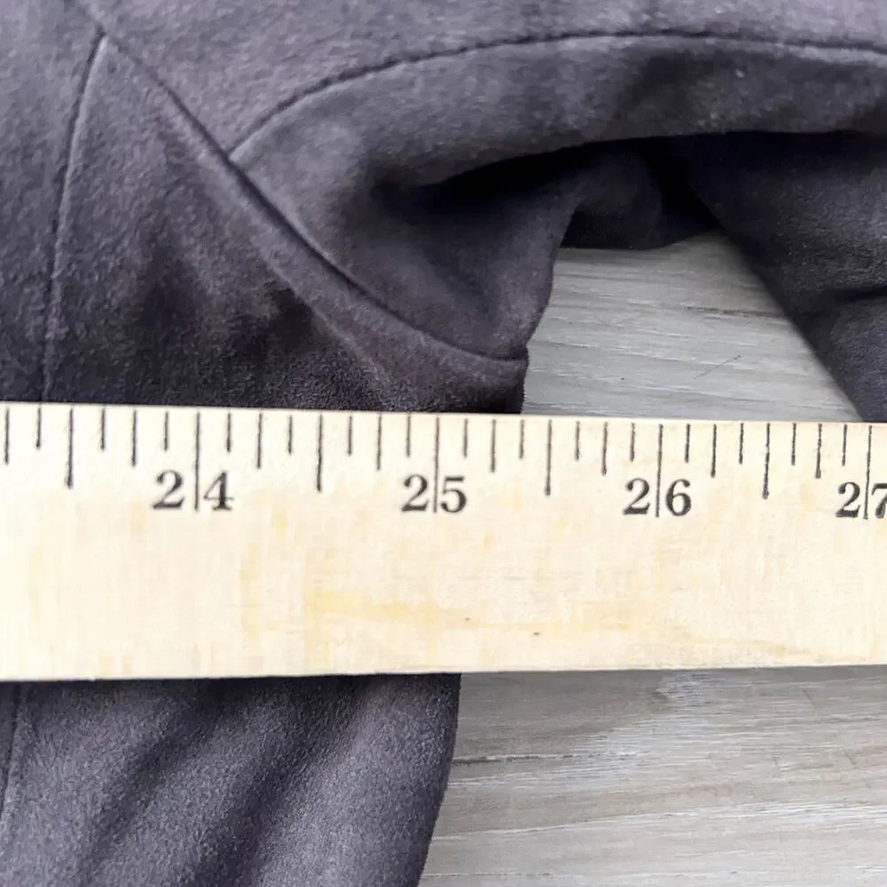 $1300 Willam & Kent Men’s Luxury 100% Goat Suede Charcoal Blazer Coat Sz 2XL EUC